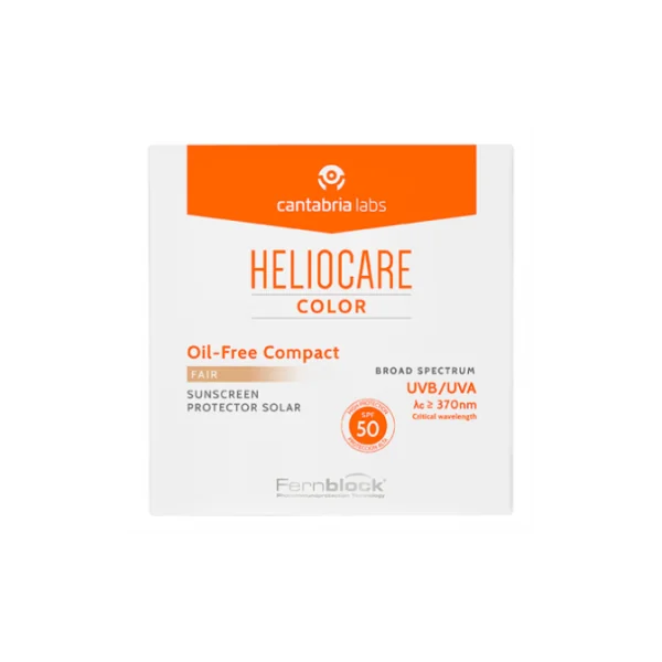HELIOCARE COLOR OIL-FREE APSAUGINĖ KOMPAKTINĖ PUDRA SPF50, 10 G (Fair)