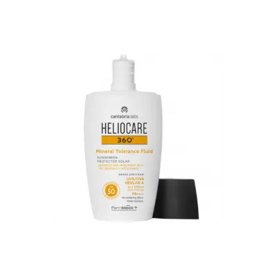 HELIOCARE 360 MINERAL TOLERANCE FLUIDAS SPF 50, 50 ML HELIOCARE 360 MINERAL TOLERANCE FLUIDAS SPF 50, 50 ML