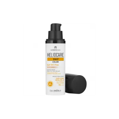 HELIOCARE 360 COLOR OIL-FREE APSAUGINIS GELIS NUO SAULĖS SPF 50+, 50 ML (Pearl)