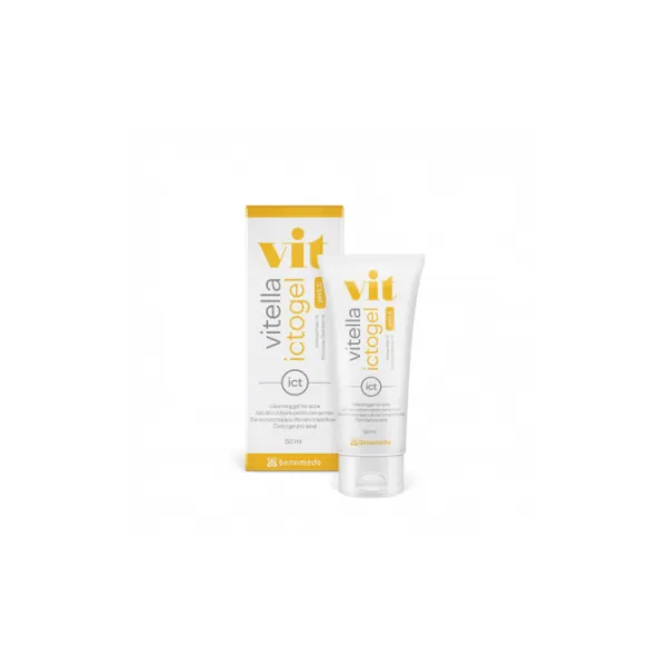 VITELLA ICTOGEL PRAUSIMOSI GELIS RIEBIAI ODAI, 50 ml