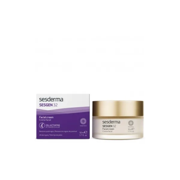 SESDERMA SESGEN 32 LĄSTELES APSAUGANTIS VEIDO KREMAS, 50 ml