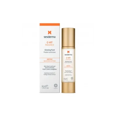 SESDERMA C-VIT ŠVYTĖJIMO SUTEIKIANTIS FLUIDAS, 50 ml
