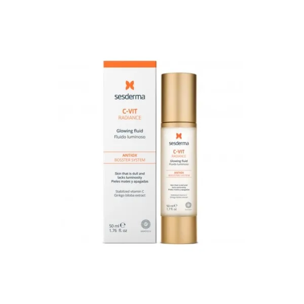 SESDERMA C-VIT ŠVYTĖJIMO SUTEIKIANTIS FLUIDAS, 50 ml