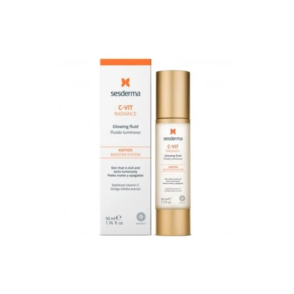 SESDERMA C-VIT ŠVYTĖJIMO SUTEIKIANTIS FLUIDAS, 50 ml