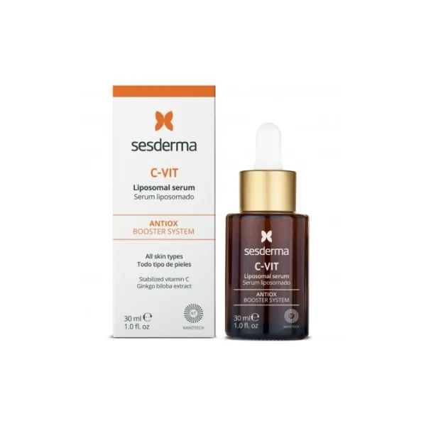 SESDERMA C-VIT SKAISTINANTIS LIPOSOMINIS SERUMAS, 30 ml