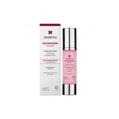 SESDERMA RESVERADERM ANTIOKSIDACINIS GELINIS VEIDO KREMAS, 50 ml