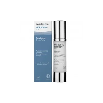SESDERMA HIDRADERM HYAL DRĖKINAMASIS VEIDO KREMAS, 50 ml