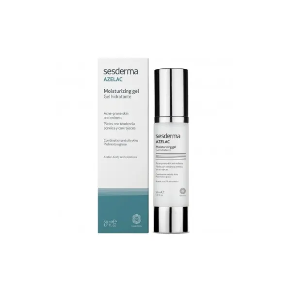 SESDERMA AZELAC RAUDONĮ MAŽINANTIS VEIDO GELIS, 50 ml