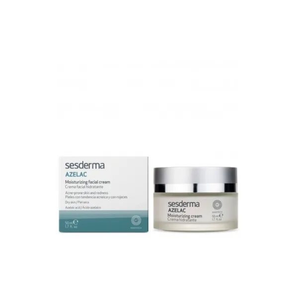 SESDERMA AZELAC RAUDONĮ MAŽINANTIS VEIDO KREMAS, 50 ml