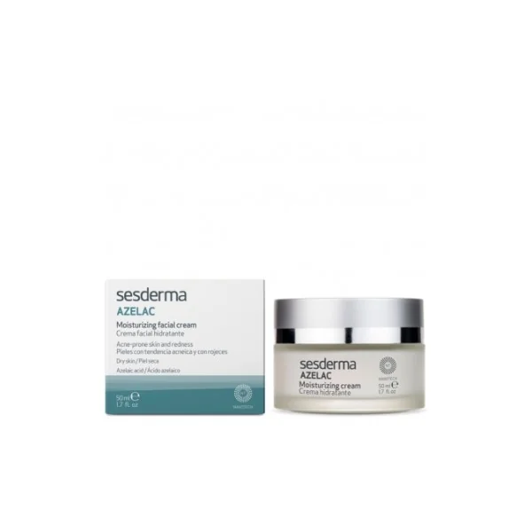 SESDERMA AZELAC RAUDONĮ MAŽINANTIS VEIDO KREMAS, 50 ml