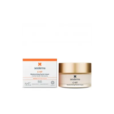 SESDERMA C-VIT SKAISTINANTIS DRĖKINAMASIS VEIDO KREMAS, 50 ml