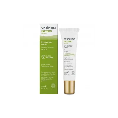 SESDERMA FACTOR G ODĄ ATSTATANTIS PAAKIŲ KREMAS SU AUGIMO FAKTORIAIS, 15 ml