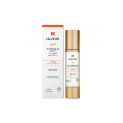 SESDERMA C-VIT ATGAIVINAMASIS GELINIS VEIDO KREMAS, 50 ml