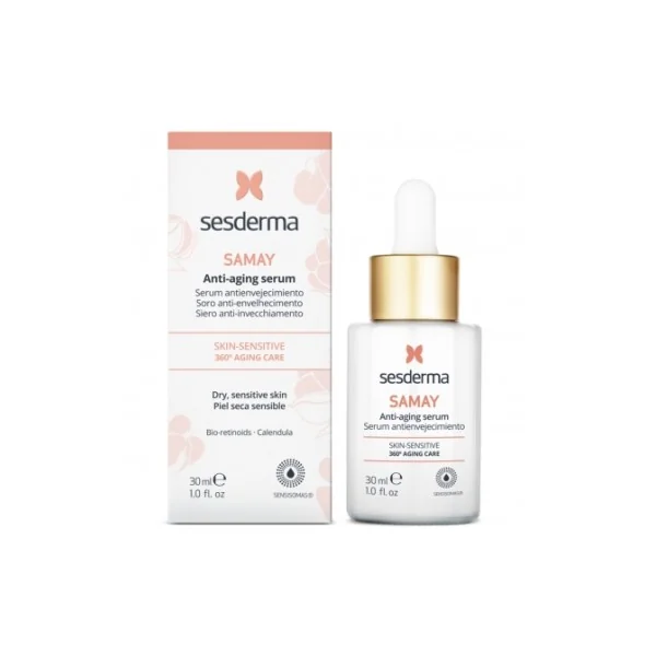 SESDERMA SAMAY JAUNINANTIS SERUMAS SU AUGALINIU RETINOLIU JAUTRIAI ODAI, 30 ml