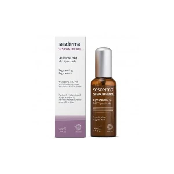 SESDERMA SESPANTHENOL LIPOSOMINĖ DULKSNA JAUTRIAI ODAI, 50 ML