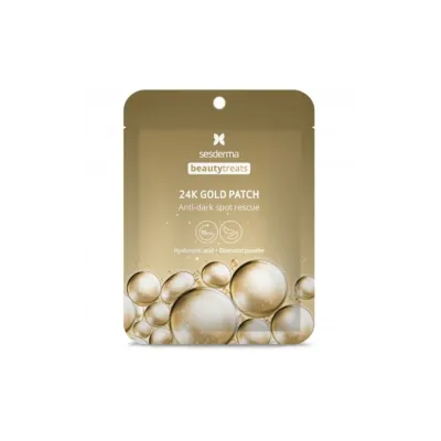 SESDERMA BEAUTY TREATS 24K AUKSO PAAKIŲ PADELIAI, 1 PORA