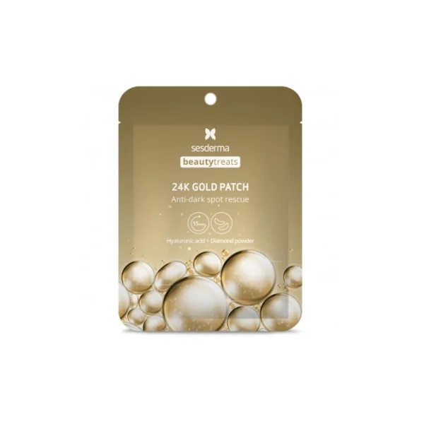 SESDERMA BEAUTY TREATS 24K AUKSO PAAKIŲ PADELIAI, 1 PORA