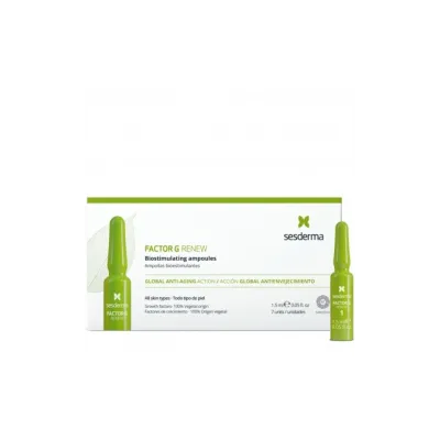 SESDERMA FACTOR G INTENSYVI JAUNINANTI SISTEMA, 7x1,5ml