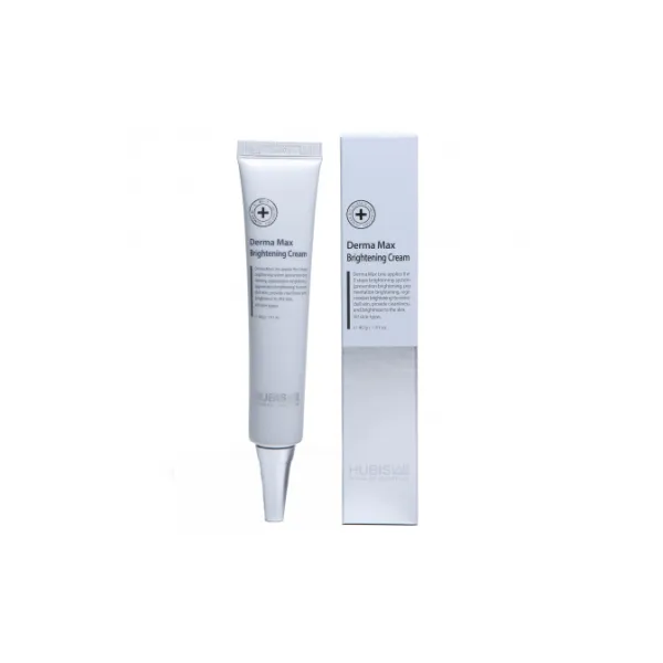 HUBISLAB DERMA MAX ŠVIESINAMASIS VEIDO KREMAS, 40 G