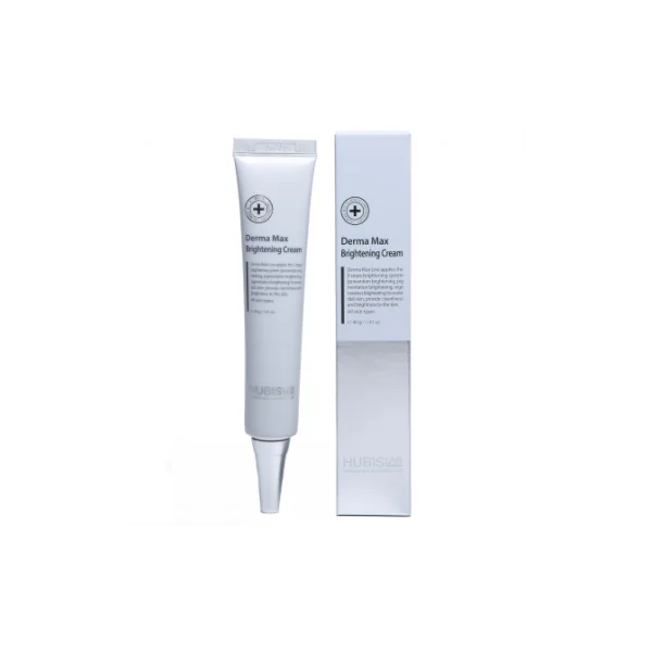 HUBISLAB DERMA MAX ŠVIESINAMASIS VEIDO KREMAS, 40 G