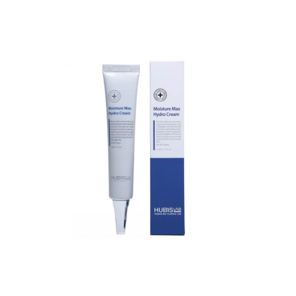HUBISLAB MOISTURE MAX HYDRO DRĖKINAMASIS VEIDO KREMAS, 40 G