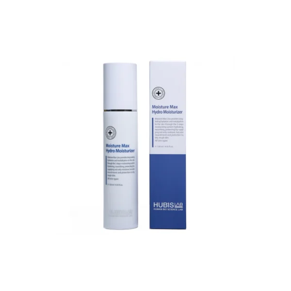 HUBISLAB MOISTURE MAX HYDRO VEIDO DRĖKIKLIS, 120 ML
