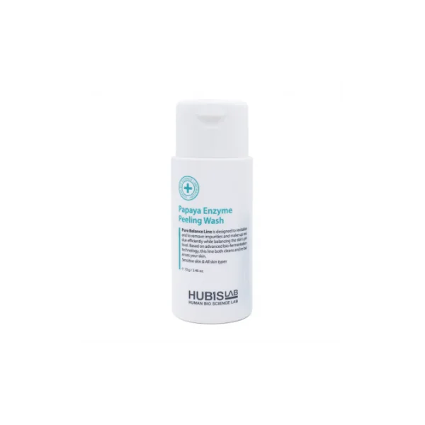 HUBISLAB PURE BALANCE VEIDO ŠVEITIKLIS SU PAPAJOS FERMENTAIS, 70 G
