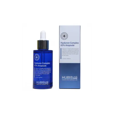 HUBISLAB AMPULĖ SU 65% HIALURONO RŪGŠTIES KOMPLEKSU, 50 ML