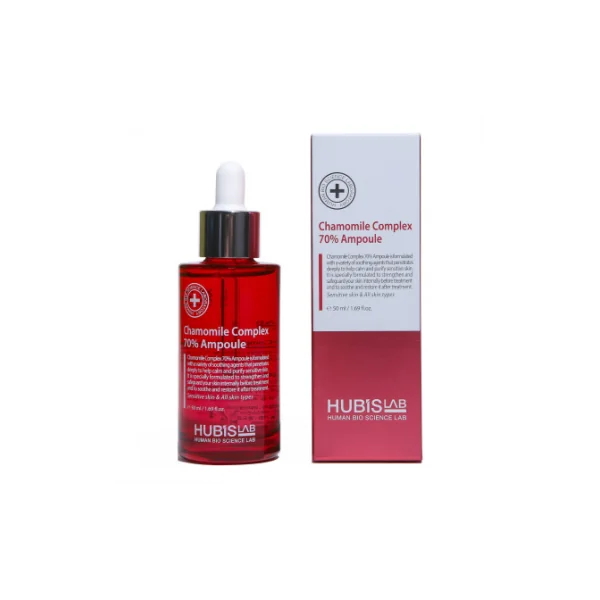 HUBISLAB AMPULĖ SU 70% RAMUNĖLIŲ KOMPLEKSU, 50 ML