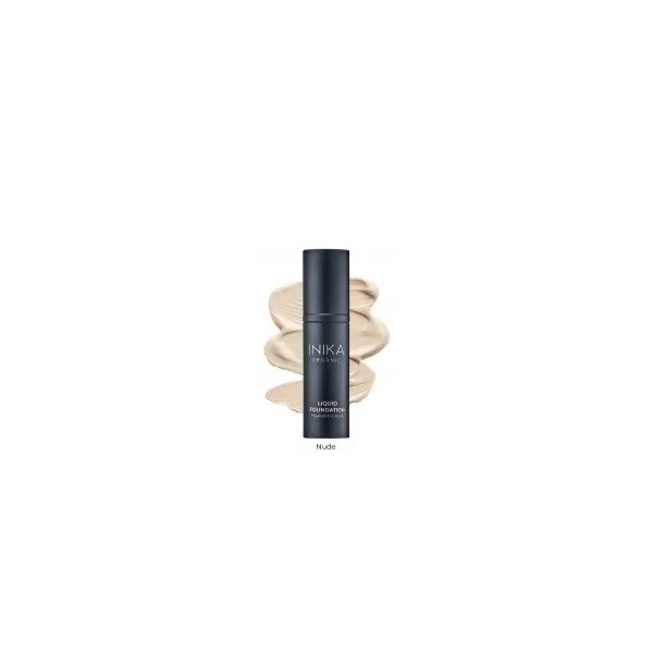 INIKA SERTIFIKUOTAS ORGANIŠKAS SKYSTAS MAKIAŽO PAGRINDAS - Nude, 30ml