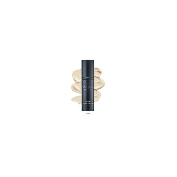 INIKA SERTIFIKUOTAS ORGANIŠKAS SKYSTAS MAKIAŽO PAGRINDAS - Cream, 30ml