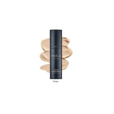 INIKA SERTIFIKUOTAS ORGANIŠKAS SKYSTAS MAKIAŽO PAGRINDAS - Beige, 30ml
