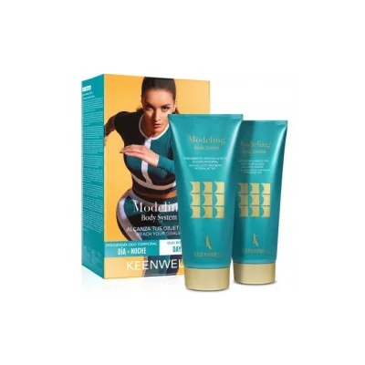 KEENWELL MODELING BODY SYSTEM PACK NR. 1 RINKINYS SU ANTICELIULITINĖMIS PRIEMONĖMIS