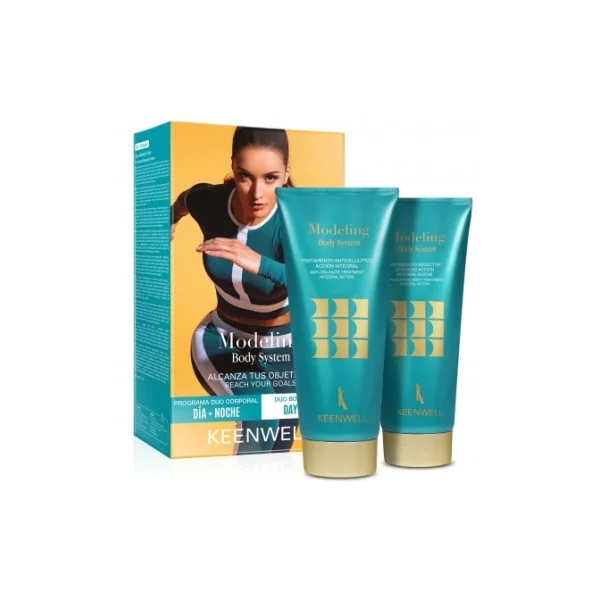 KEENWELL MODELING BODY SYSTEM PACK NR. 1 RINKINYS SU ANTICELIULITINĖMIS PRIEMONĖMIS