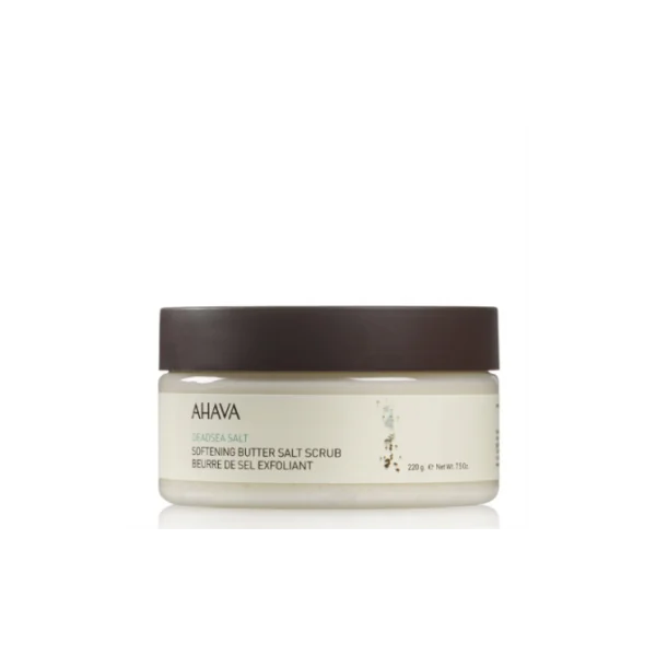 AHAVA DEADSEA SALT MINKŠTINAMASIS SVIESTINIS DRUSKOS ŠVEITIKLIS, 220 g