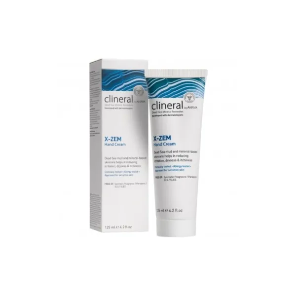 AHAVA CLINERAL X-ZEM RANKŲ KREMAS, 125 ML