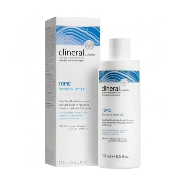 AHAVA CLINERAL TOPIC DUŠO IR VONIOS ALIEJUS, 250 ML