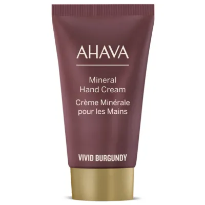 AHAVA MINERAL RANKŲ KREMAS VIVID BURGUNDY, 40 ML