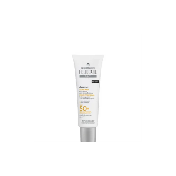 HELIOCARE 360 ACNIMAT RIEBIAI IR Į AKNĘ LINKUSIAI ODAI SPF 50+, 50 ML