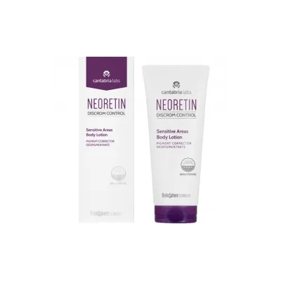 NEORETIN DC ŠVIESINANTIS KŪNO LOSJONAS JAUTRIOMS ZONOMS, 100 ML