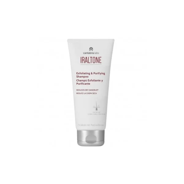 IRALTONE EKSFOLIUOJANTIS IR VALANTIS ŠAMPŪNAS, 200 ML