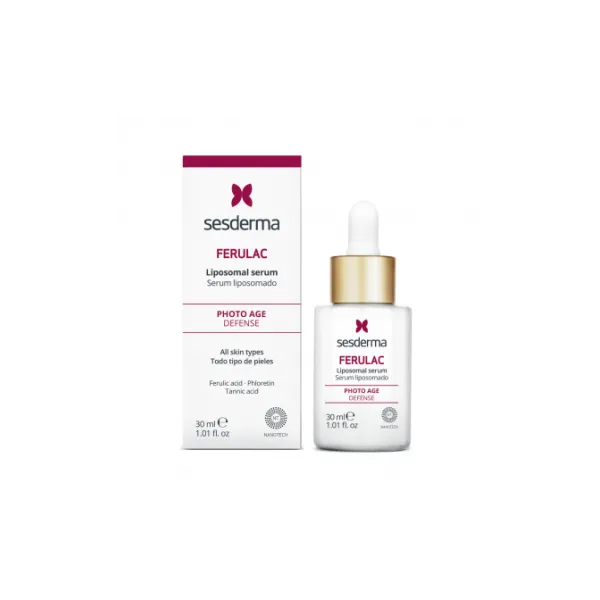 SESDERMA FERULAC ANTIOKSIDACINIS LIPOSOMINIS VEIDO SERUMAS, 30 ML