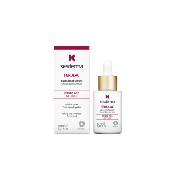SESDERMA FERULAC ANTIOKSIDACINIS LIPOSOMINIS VEIDO SERUMAS, 30 ML