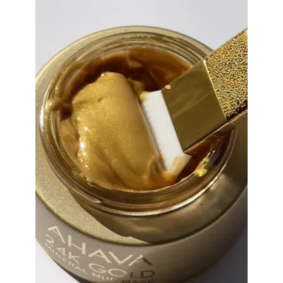 AHAVA MINERAL MUD 24K AUKSO MINERALINĖ PURVO KAUKĖ, 50 ml AHAVA MINERAL MUD 24K AUKSO MINERALINĖ PURVO KAUKĖ, 50 ml