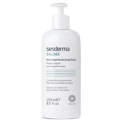 SESDERMA SALISES KŪNO FLUIDAS PROBLEMINEI ODAI, 250 ML