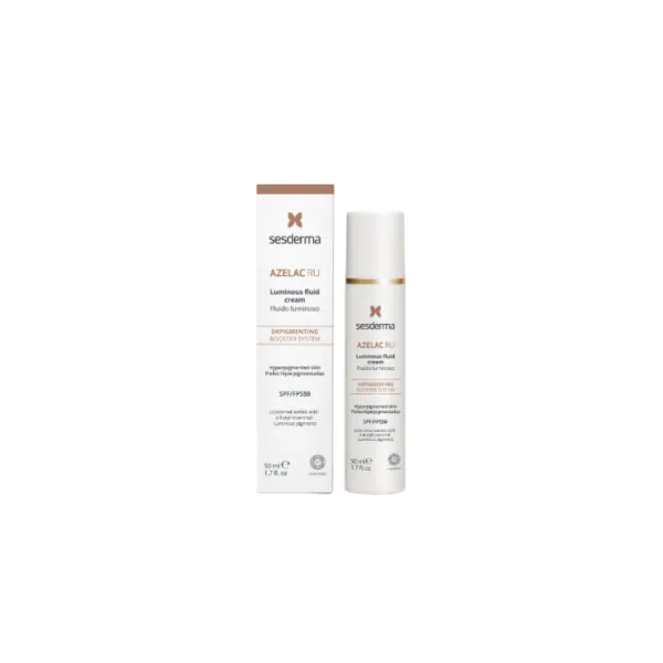 SESDERMA AZELAC RU SPINDESIO SUTEIKIANTIS KREMINIS FLUIDAS SPF50, 50 ml